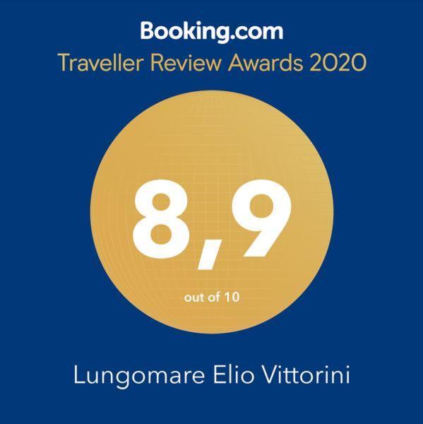 Lungomare Elio Vittorini Villa Syrakusa Exteriör bild